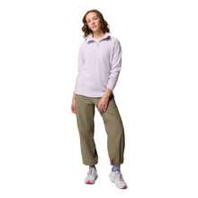 Load image into Gallery viewer, Columbia Women&#39;s Glacial IV Half Zip Fleece Top (Lavender Pearl)
