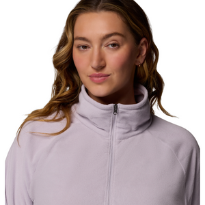 Columbia Women's Glacial IV Half Zip Fleece Top (Lavender Pearl)