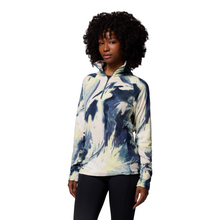 Load image into Gallery viewer, Columbia Women&#39;s Glacial IV Print 1/2 Zip Fleece Top (Everblue Snowflight)
