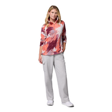 Load image into Gallery viewer, Columbia Women&#39;s Glacial IV Print 1/2 Zip Fleece Top (Zing Snowflight)
