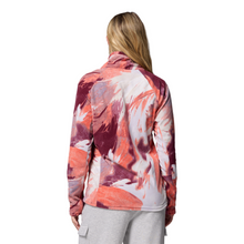 Load image into Gallery viewer, Columbia Women&#39;s Glacial IV Print 1/2 Zip Fleece Top (Zing Snowflight)
