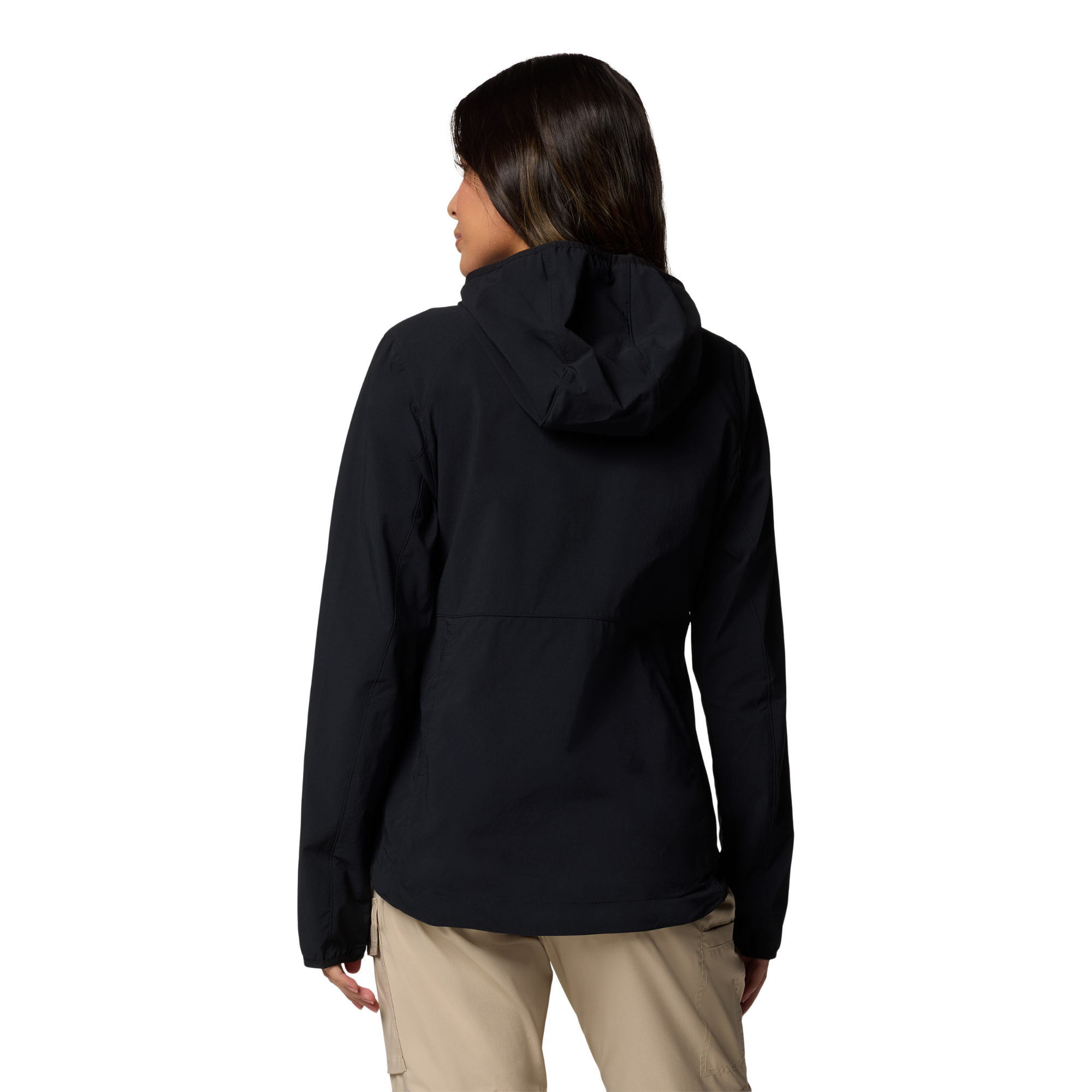 Columbia Women's Heather Canyon II Hooded Softshell Jacket (Black)