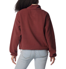 Load image into Gallery viewer, Columbia Women&#39;s Helvetia Cropped Half Snap Fleece (Spice/Juicy/Sunkissed)
