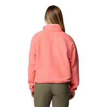 Load image into Gallery viewer, Columbia Women&#39;s Helvetia II Cropped Sherpa Half Snap Fleece (Alpenglow)
