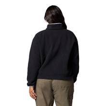 Load image into Gallery viewer, Columbia Women&#39;s Helvetia II Cropped Sherpa Half Snap Fleece (Black)
