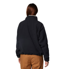 Load image into Gallery viewer, Columbia Women&#39;s Helvetia II Cropped Sherpa Half Snap Fleece (Black)
