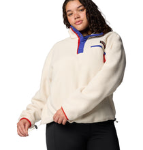 Load image into Gallery viewer, Columbia Women&#39;s Helvetia II Cropped Sherpa Half Snap Fleece (Chalk)
