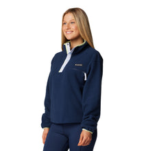 Load image into Gallery viewer, Columbia Women&#39;s Helvetia II Cropped Sherpa Half Snap Fleece (Collegiate Navy)
