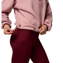 Load image into Gallery viewer, Columbia Women&#39;s Helvetia II Cropped Sherpa Half Snap Fleece (Eraser Pink/Fig/Rich Wine)
