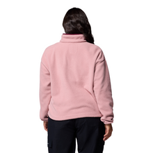 Load image into Gallery viewer, Columbia Women&#39;s Helvetia II Cropped Sherpa Half Snap Fleece (Eraser Pink/Fig/Rich Wine)
