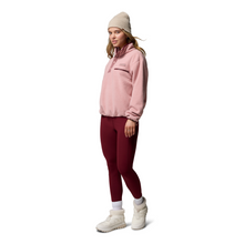 Load image into Gallery viewer, Columbia Women&#39;s Helvetia II Cropped Sherpa Half Snap Fleece (Eraser Pink/Fig/Rich Wine)
