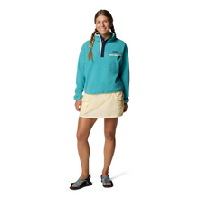 Load image into Gallery viewer, Columbia Women&#39;s Helvetia II Cropped Sherpa Half Snap Fleece (Teal)
