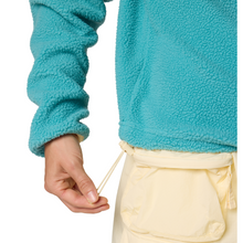 Load image into Gallery viewer, Columbia Women&#39;s Helvetia II Cropped Sherpa Half Snap Fleece (Teal)
