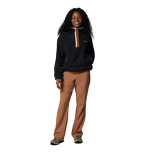 Load image into Gallery viewer, Columbia Women&#39;s Helvetia II Sherpa Hooded Half Snap Fleece (Black)
