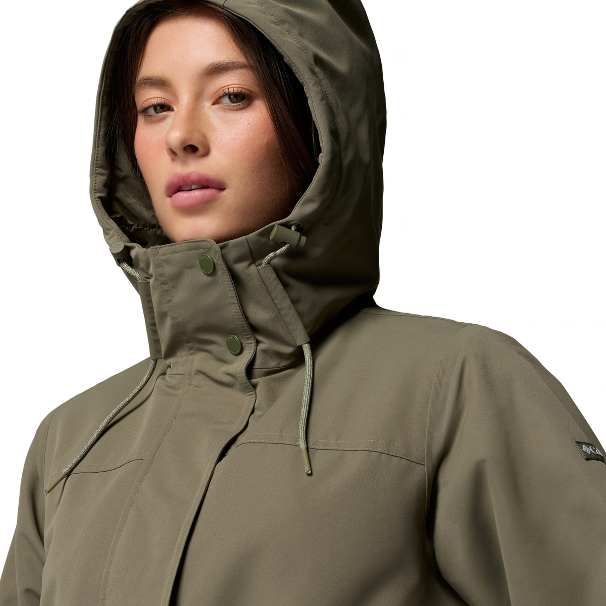 Columbia Women's Idyllwood Waterproof Insulated Jacket (Stone Green)