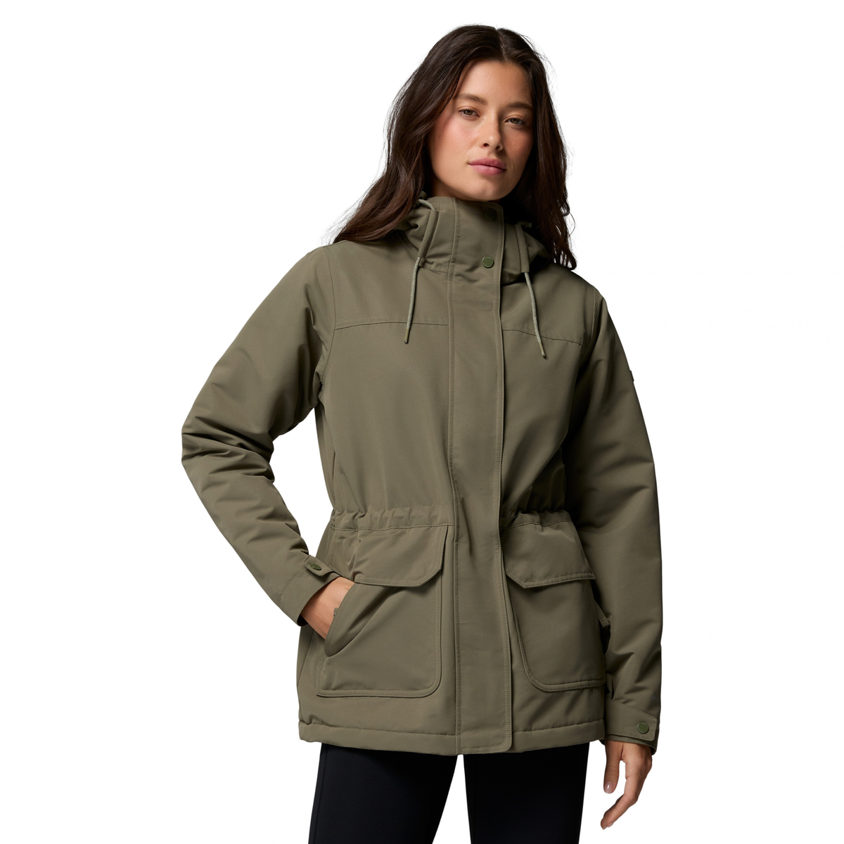 Columbia Women's Idyllwood Waterproof Insulated Jacket (Stone Green)
