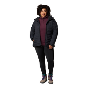 Columbia Women's Joy Peak II Hooded Insulated Jacket (Black)