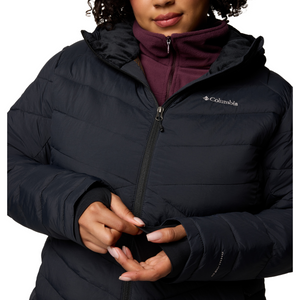 Columbia Women's Joy Peak II Hooded Insulated Jacket (Black)