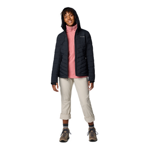 Columbia Women's Joy Peak II Hooded Insulated Jacket (Black)