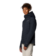 Load image into Gallery viewer, Columbia Women&#39;s Joy Peak II Hooded Insulated Jacket (Black)
