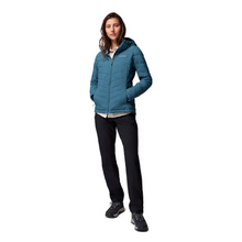 Load image into Gallery viewer, Columbia Women&#39;s Joy Peak II Hooded Insulated Jacket (Everblue)
