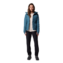 Load image into Gallery viewer, Columbia Women&#39;s Joy Peak II Hooded Insulated Jacket (Everblue)
