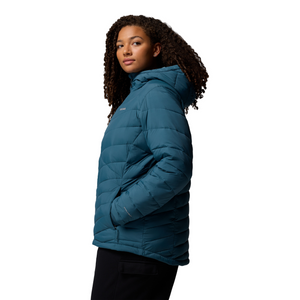 Columbia Women's Joy Peak II Hooded Insulated Jacket (Everblue)