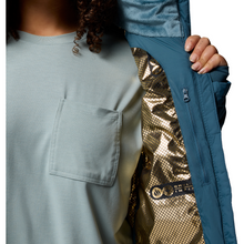 Load image into Gallery viewer, Columbia Women&#39;s Joy Peak II Hooded Insulated Jacket (Everblue)
