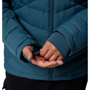 Columbia Women's Joy Peak II Hooded Insulated Jacket (Everblue)
