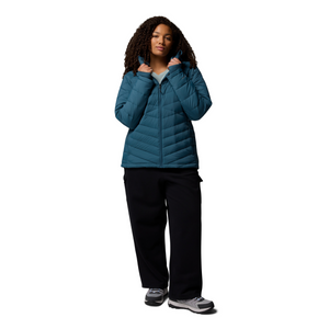 Columbia Women's Joy Peak II Hooded Insulated Jacket (Everblue)