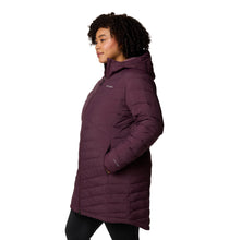 Load image into Gallery viewer, Columbia Women&#39;s Joy Peak II Mid Hooded Insulated Parka (Moonvista)
