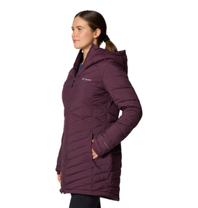 Columbia Women's Joy Peak II Mid Hooded Insulated Parka (Moonvista)