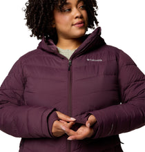 Load image into Gallery viewer, Columbia Women&#39;s Joy Peak II Mid Hooded Insulated Parka (Moonvista)
