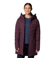 Load image into Gallery viewer, Columbia Women&#39;s Joy Peak II Mid Hooded Insulated Parka (Moonvista)
