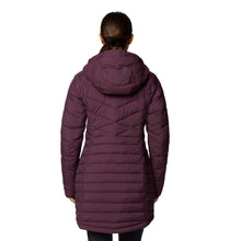 Load image into Gallery viewer, Columbia Women&#39;s Joy Peak II Mid Hooded Insulated Parka (Moonvista)
