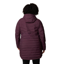 Load image into Gallery viewer, Columbia Women&#39;s Joy Peak II Mid Hooded Insulated Parka (Moonvista)
