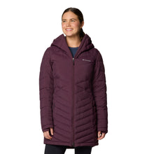 Load image into Gallery viewer, Columbia Women&#39;s Joy Peak II Mid Hooded Insulated Parka (Moonvista)
