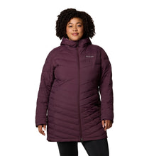 Load image into Gallery viewer, Columbia Women&#39;s Joy Peak II Mid Hooded Insulated Parka (Moonvista)
