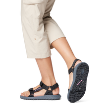 Load image into Gallery viewer, Columbia Women's Konos Globetrot Sandals (Black/Cosmos)
