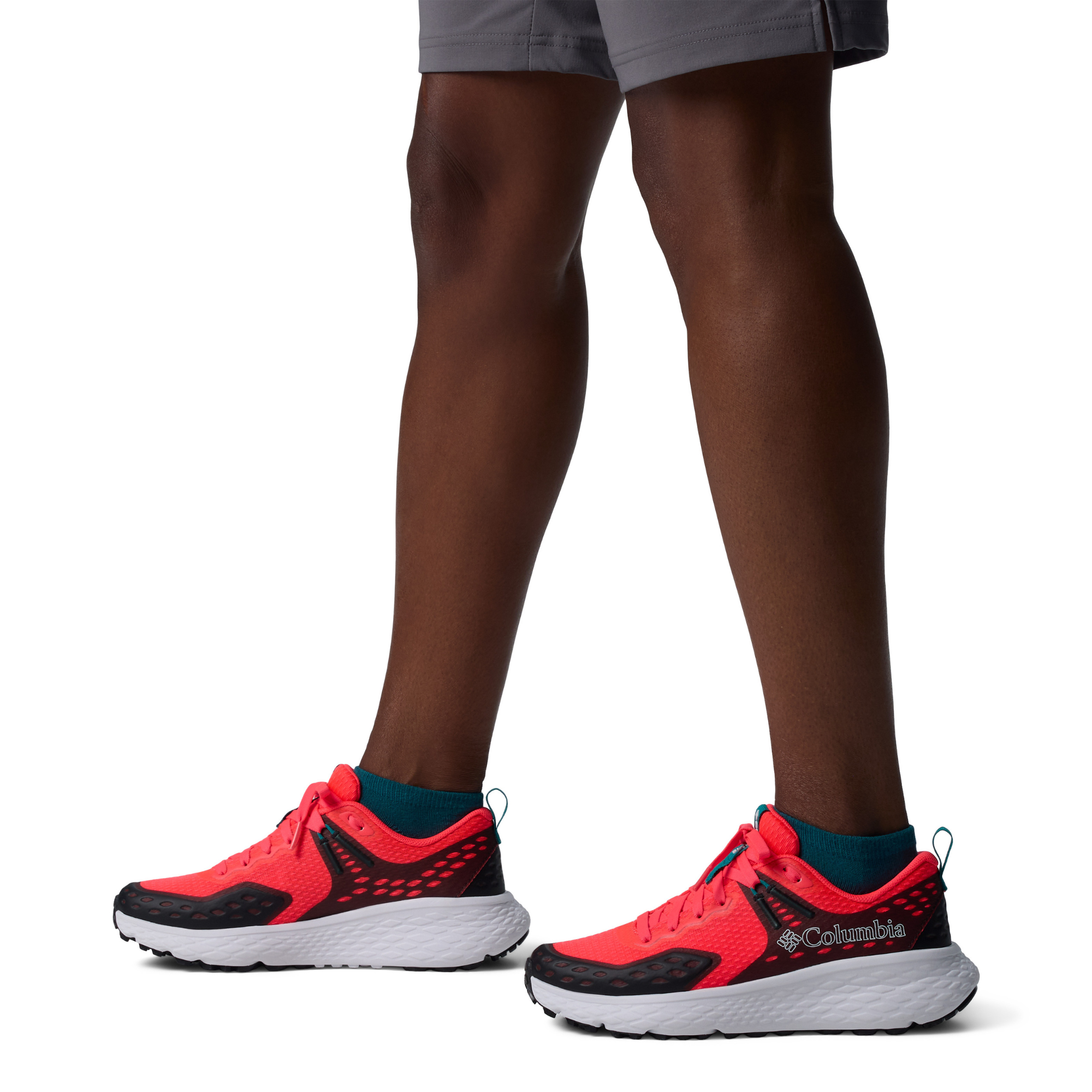 Columbia Women's Konos TRS Trail Shoes (Neon Sunrise/Teal Chloride)