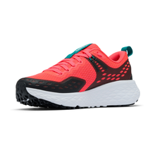 Load image into Gallery viewer, Columbia Women's Konos TRS Trail Shoes (Neon Sunrise/Teal Chloride)
