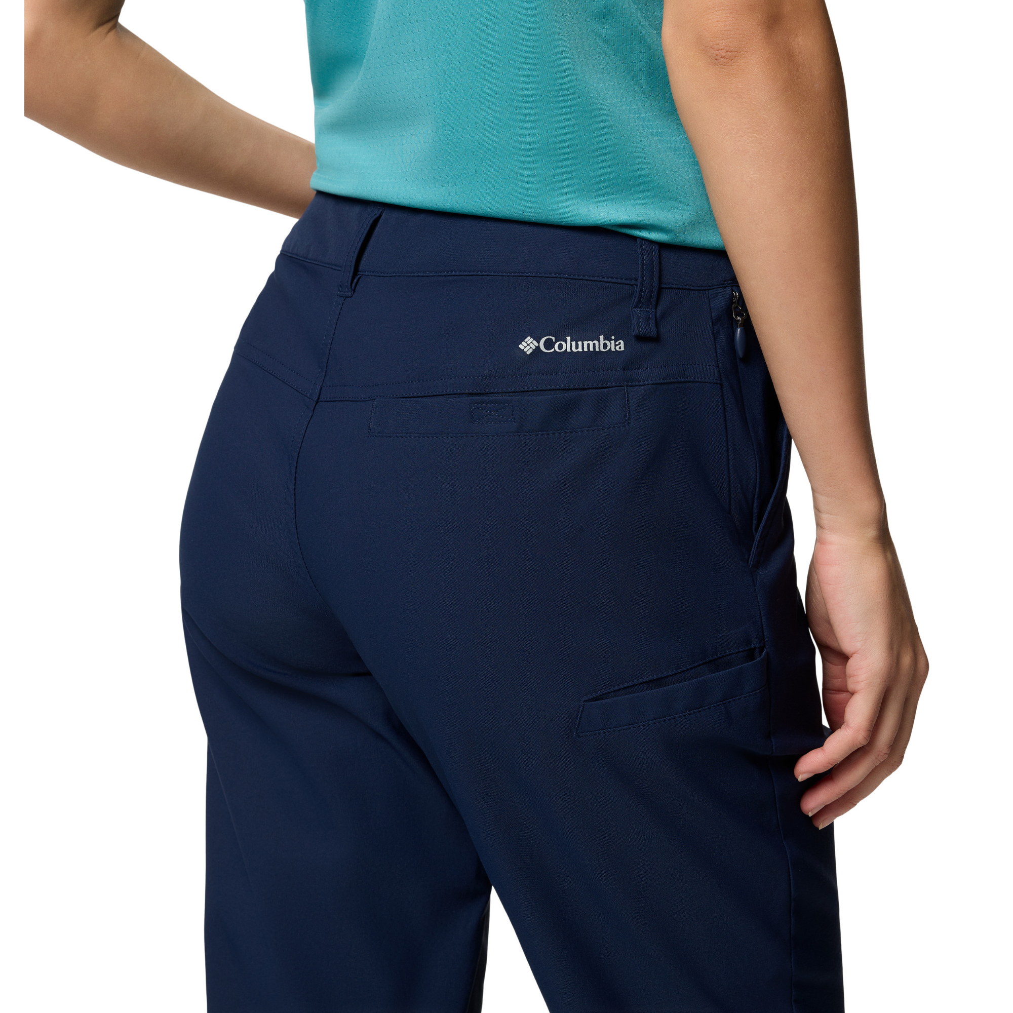 Columbia Women's Leslie Falls II UPF50 Capri Trousers (Collegiate Navy)