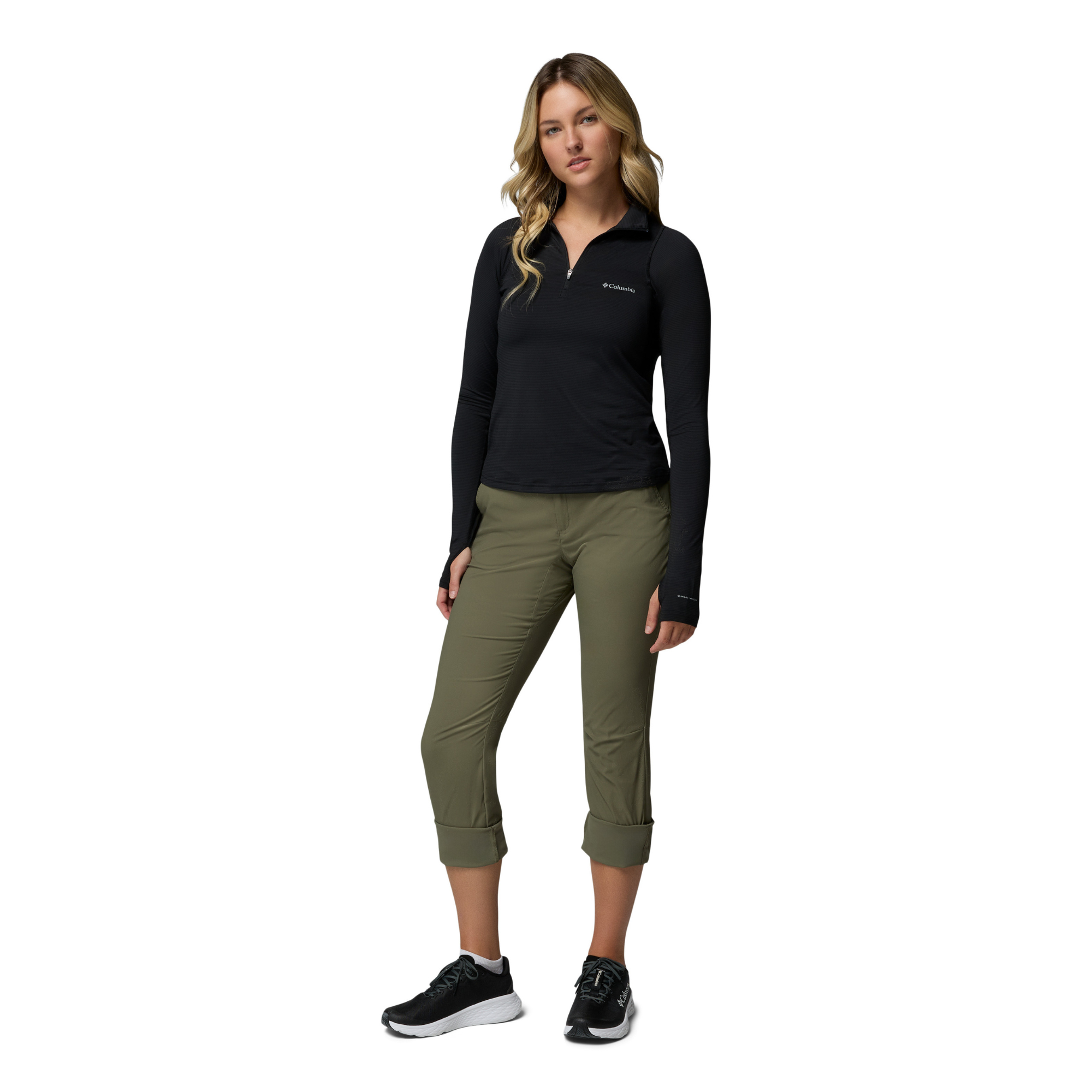 Columbia Women's Leslie Falls II Trousers (Stone Green)
