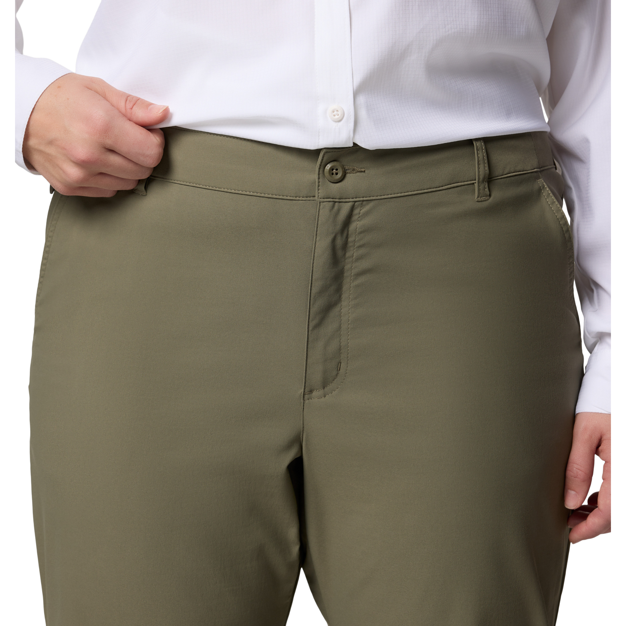 Columbia Women's Leslie Falls II UPF50 Capri Trousers (Stone Green)