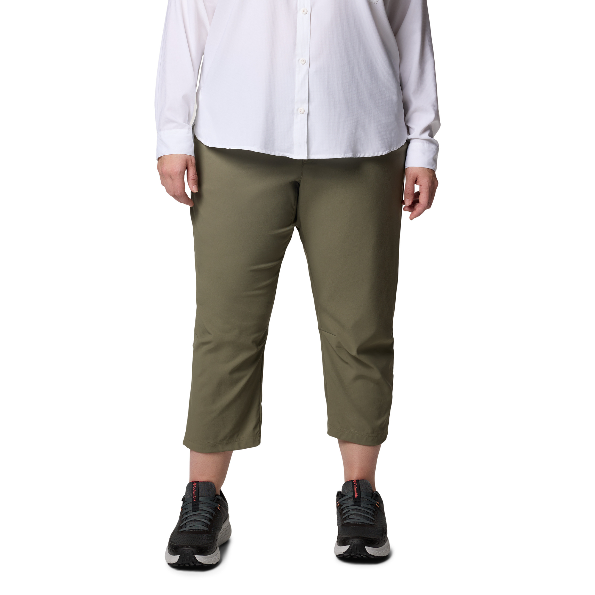 Columbia Women's Leslie Falls II UPF50 Capri Trousers (Stone Green)