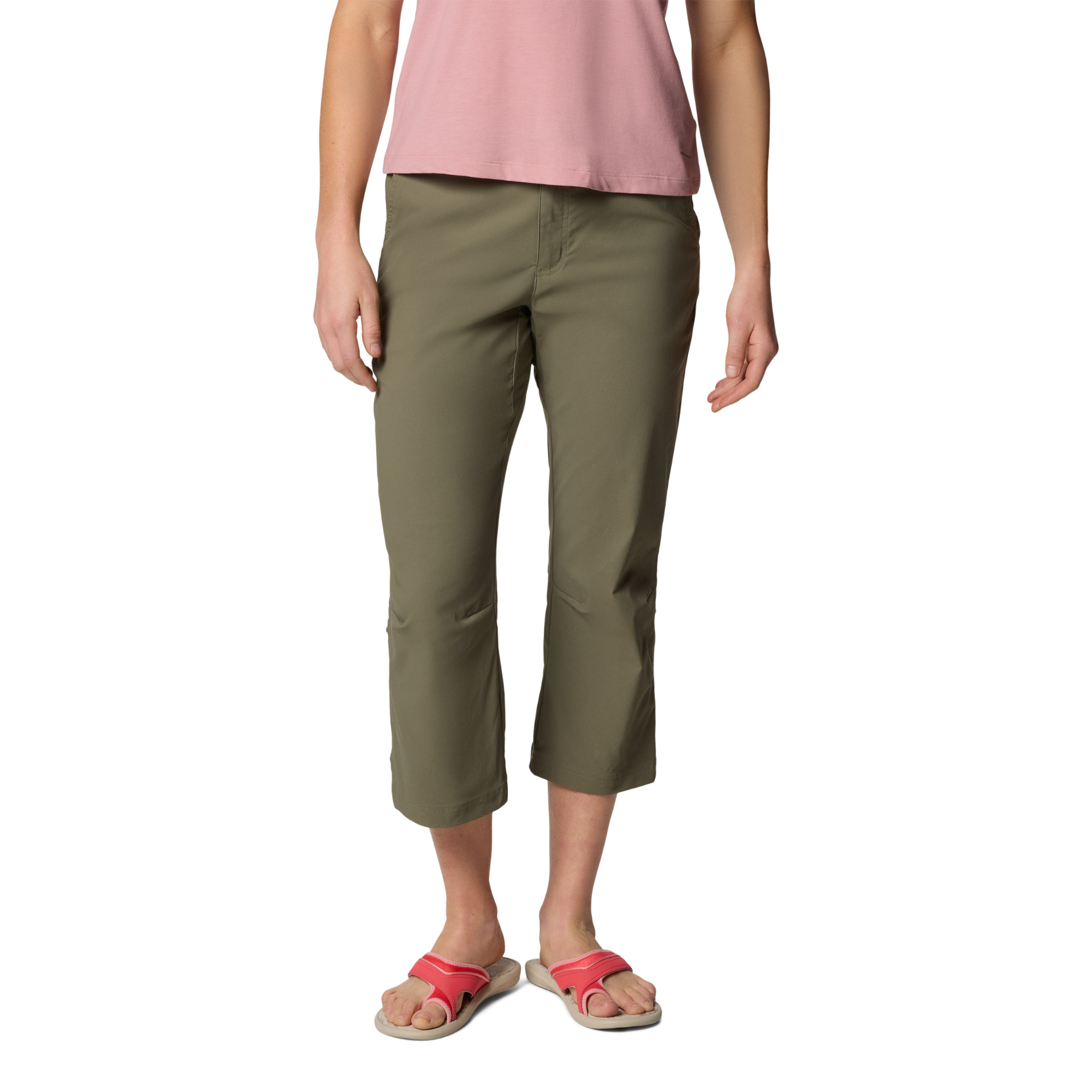 Columbia Women's Leslie Falls II UPF50 Capri Trousers (Stone Green)