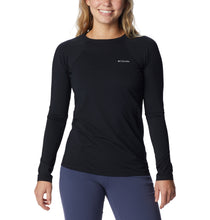 Load image into Gallery viewer, Columbia Women&#39;s Midweight Stretch Long Sleeve Baselayer Top (Black)
