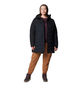 Columbia Women's Mountain Croo III Mid Waterproof Insulated Down Parka (Black)