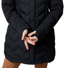 Load image into Gallery viewer, Columbia Women&#39;s Mountain Croo III Mid Waterproof Insulated Down Parka (Black)
