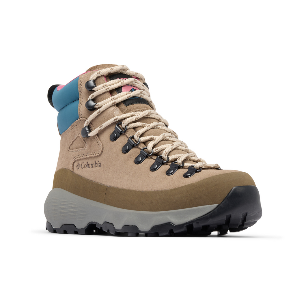 Columbia Women's Newton Alpine PT Waterproof Trail Boots (Wet Sand/Rosette)